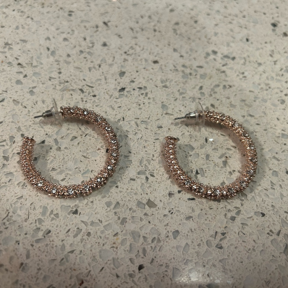 Elegant Gold Hoop Earrings